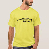 Subaru BRZ - FA20D-motorcode T-shirt (Voorkant)