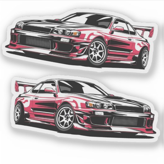 Subaru Car Sticker (Voorkant)