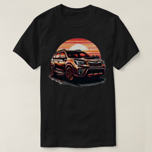 Subaru Forester 7 T-shirt (Design voorkant)