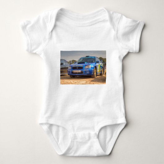 Subaru Impreza STi SWRT-stickers Romper (Voorkant)