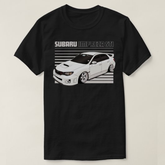 SUBARU IMPREZA T-SHIRT (Design voorkant)