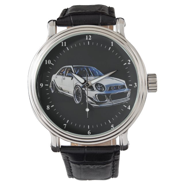 Subaru Impreza WRX Horloge (Voorkant)