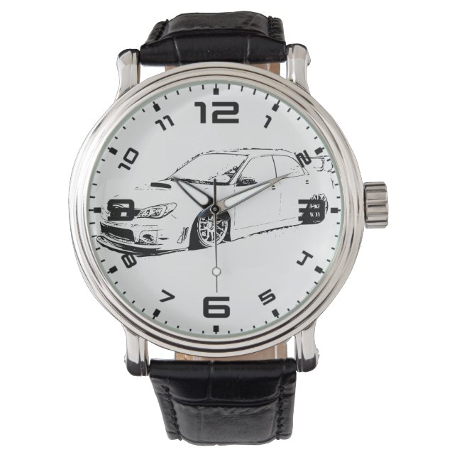 Subaru Impreza WRX Horloge (Voorkant)