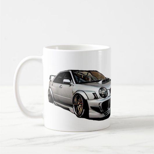 Subaru Impreza WRX Sti Koffiemok (Links)