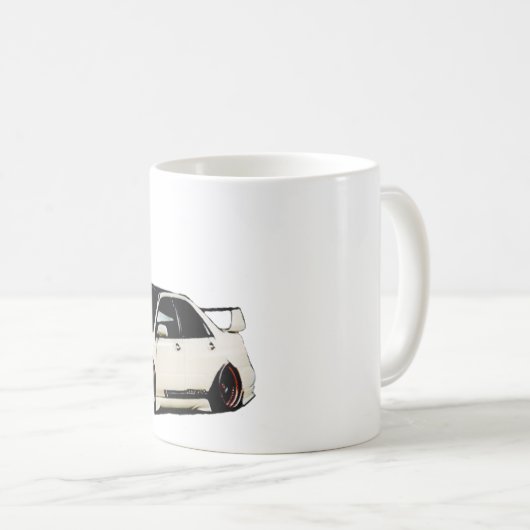 Subaru Impreza WRX Sti Koffiemok (Voorkant rechts)