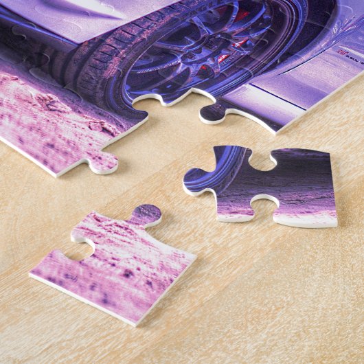 Subaru Impreza WRX STi Spec in het wit Legpuzzel (Zijkant)