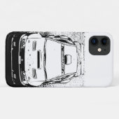 Subaru Impreza WRX Sti Vector Afbeelding Case-Mate iPhone Case (Achterkant (horizontaal))