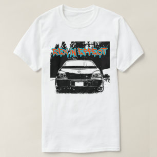 Subaru Impreza WRX Sti Vector Afbeelding Rex in fe T-shirt