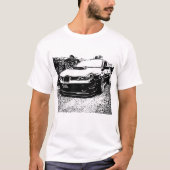 Subaru Impreza WRX Sti Vector Afbeelding T-shirt (Voorkant)