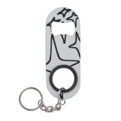 Subaru Key Bottle Opener Sleutelhanger Flessenopener (Voorkant)