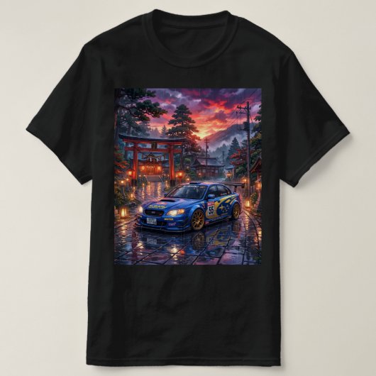 Subaru Legacy Touring Car T-shirt (Design voorkant)