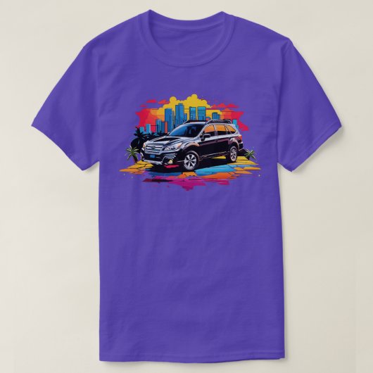Subaru Outback 1 T-shirt (Design voorkant)