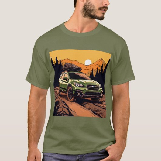 Subaru Outback T-shirt (Voorkant)