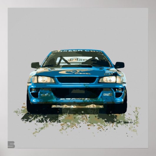 Subaru. Poster (Voorkant)