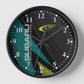Subaru Rally Racing Clock (Voorkant)