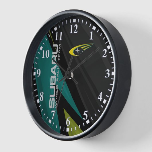 Subaru Rally Racing Clock (Hoek)