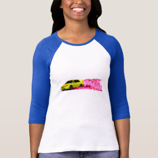 Subaru STi Drift in kleur T-shirt