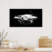 Subaru Sti Poster (Keuken)