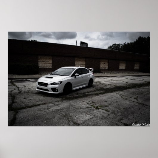 Subaru STi Trespasser Poster (Voorkant)