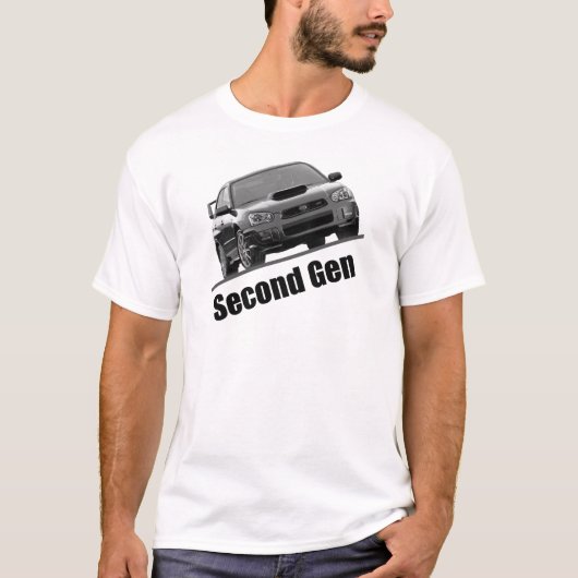 Subaru Tweede Gen T-shirt (Voorkant)