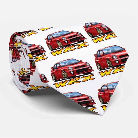 Subaru WRX_red Stropdas (Opgerold)