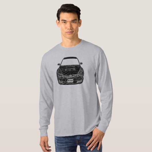 Subaru WRX STi-Shirt T-shirt (Voorkant volledig)