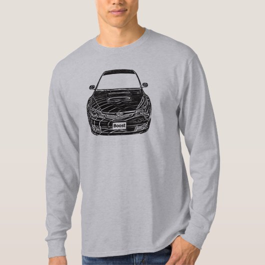 Subaru WRX STi-Shirt T-shirt (Voorkant)