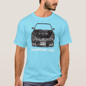 Subaru WRX STi T-Shirt (Voorkant)