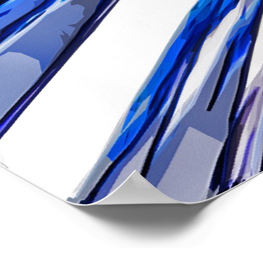 Subaru WRX-verf Poster (Hoek)