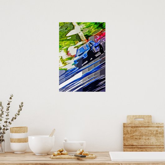 Subaru WRX-verf Poster (Keuken)