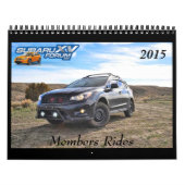 subaruXVforum.com 2015 Agenda Kalender (Hoes)