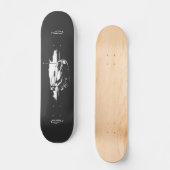 Subbie met Faux-koolstofvezel Skateboard (Voorkant)