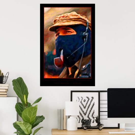 Subcomandante Marcos Poster (Thuiskantoor)