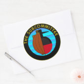 Subcomité 3" Ronde Stickers (Envelop)