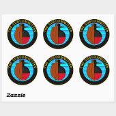 Subcomité 3" Ronde Stickers (Vel)