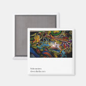 SUBCONCIOUS, Subconciousdaveitdarko.com Magneet (Voorkant / Achterkant)