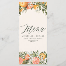 Subcutaan oranje citrus menu