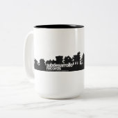 Subdesarrollo-Mok Tweekleurige Koffiemok (Voorkant links)