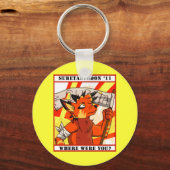 Subetageddon '11 Round Sleutelhanger (Voorkant)