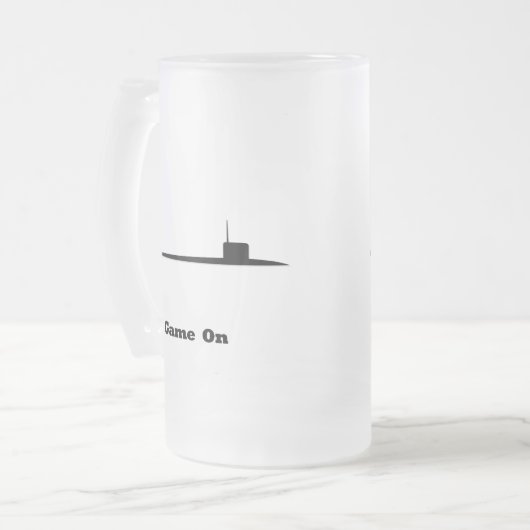 Subgame ingeschakeld matglas bierpul (Voorkant links)