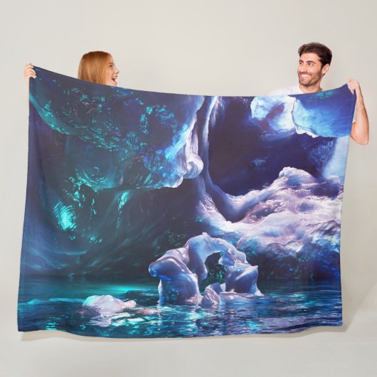 Subglaciale Vleece Blanket Fleece Deken (In situ)