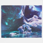 Subglaciale Vleece Blanket Fleece Deken (Voorkant (Horizontaal))