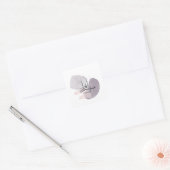 SubhanAllah Arabic Calligraphy – Minimal Elegant  Vierkante Sticker (Envelop)
