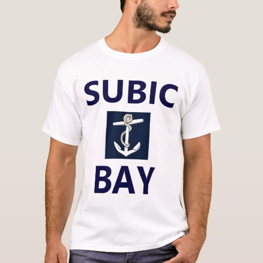 SUBIC BAY NAVY T-SHIRT (Voorkant)