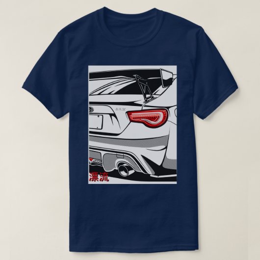 Subie Fragment Triblend T-shirt (Design voorkant)