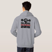 Subie Invasion 2015 Hoodie (Achterkant volledig)