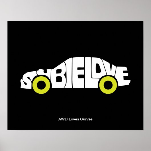Subie Love Poster (Voorkant)
