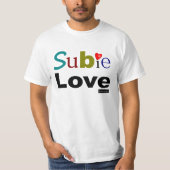 Subie Love T-shirt (Voorkant)
