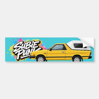 SUBIE PUNK ステッカー BUMPERSTICKER