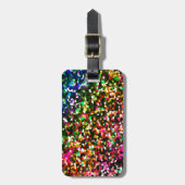 Sublieme kleur bagagelabel (Voorkant verticaal)